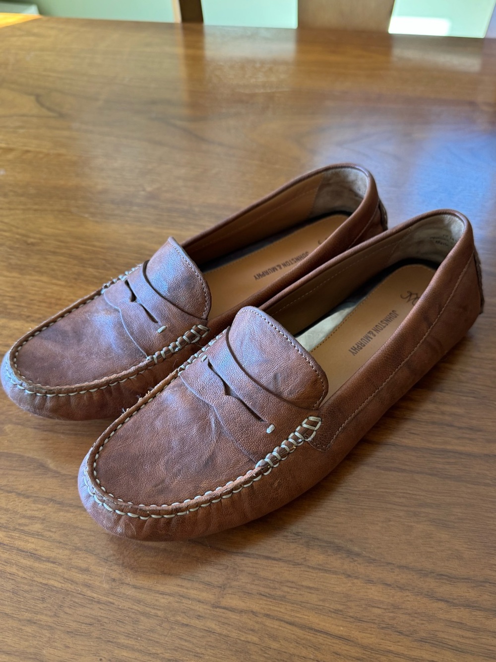 Johnston & Murphy Maggie Penny Loafers